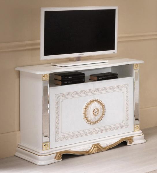 Product photograph of Betty White Italian 106cm Tv Unit from Choice Furniture Superstore.
